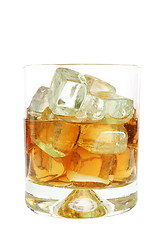 Image showing whisky on the rocks
