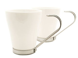 Image showing white modern cups