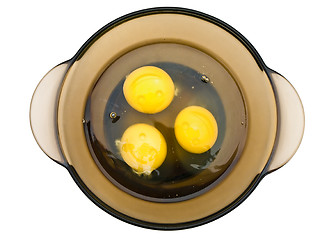 Image showing eggs in bowl