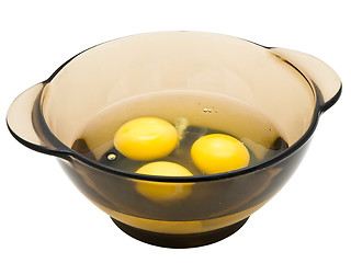 Image showing eggs in bowl