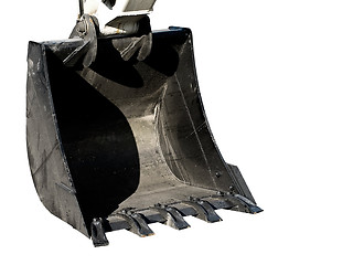 Image showing digger big metal scoop