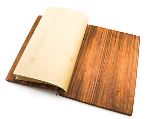 Image showing ancient notebook