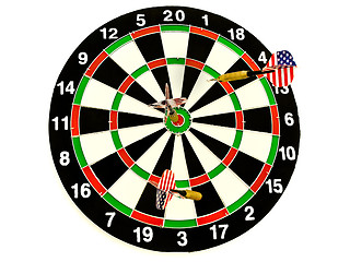 Image showing darts