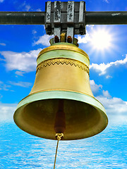 Image showing bell in nature