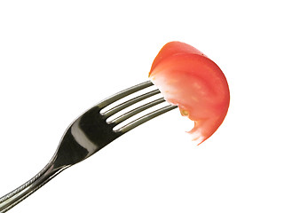 Image showing Tomato slice