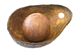 Image showing empty avocado