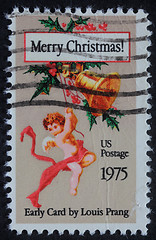 Image showing Christmas stamp