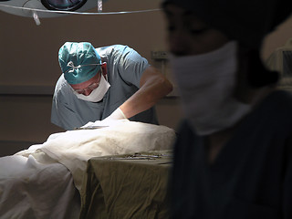 Image showing surgical operation