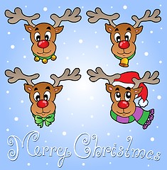 Image showing Christmas theme greeting card 6