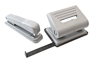 Image showing hole puncher and stapler