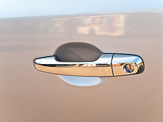 Image showing car handle