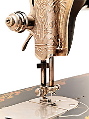 Image showing old sewing machine 