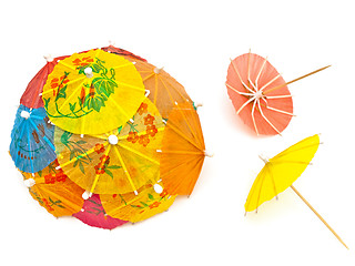 Image showing umbrellas