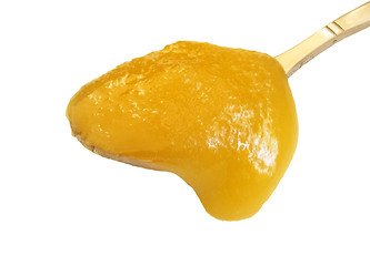 Image showing teaspoon with honey