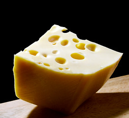 Image showing piece of cheese