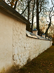 Image showing abbey wall