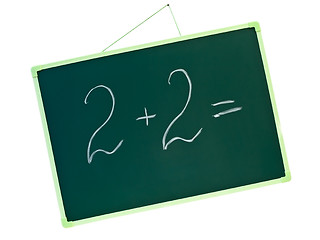 Image showing school blackboard 
