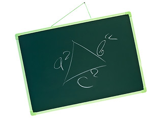 Image showing school blackboard 