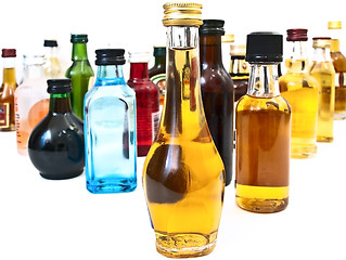 Image showing alcohol bottles