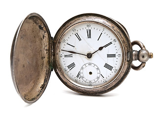 Image showing old pocket clock