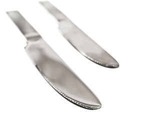 Image showing silver knifes