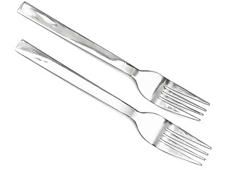 Image showing Two forks