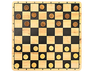 Image showing checkers game