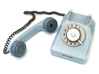 Image showing take off telephone receiver 
