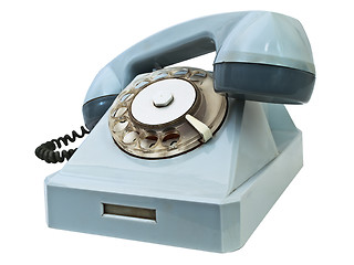 Image showing old telephone 