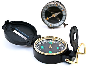 Image showing compasses