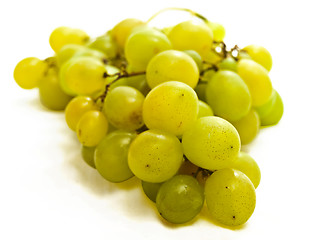 Image showing green grape vine