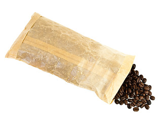 Image showing coffee beans in pack