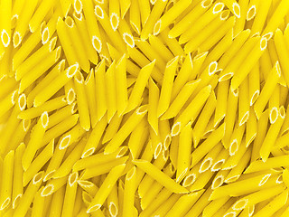 Image showing macaroni background