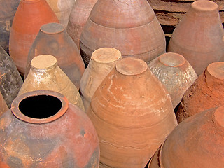 Image showing Terracotta pots