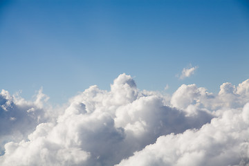 Image showing over the clouds