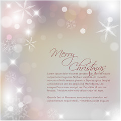 Image showing Vector Christmas background 