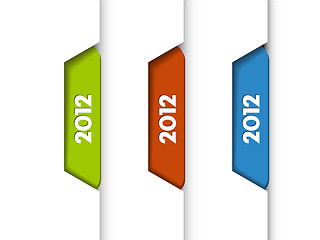 Image showing Vector 2012 Labels / Tabs