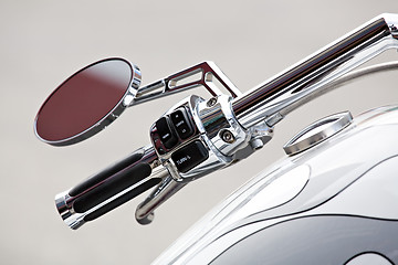 Image showing motorcycle detail