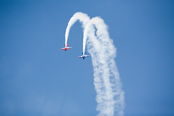 Image showing stunt planes