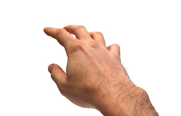 Image showing isolated hand