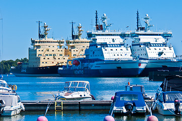 Image showing Icebreaker of Helsinki