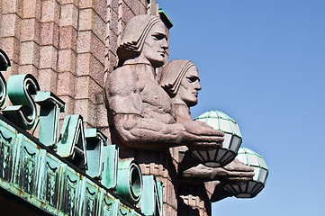 Image showing Railway station Helsinki