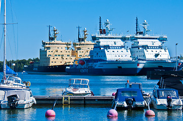 Image showing Icebreaker of Helsinki