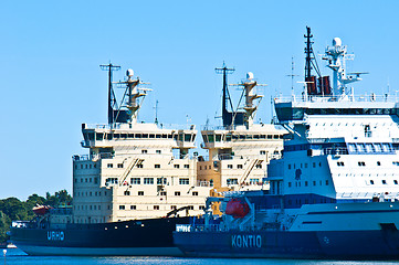 Image showing Icebreaker of Helsinki