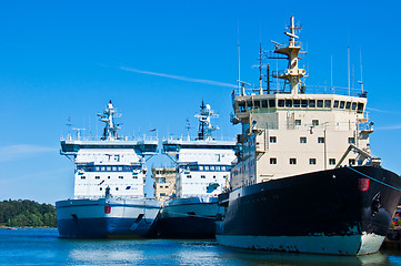 Image showing Icebreaker of Helsinki