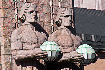 Image showing Railway station Helsinki