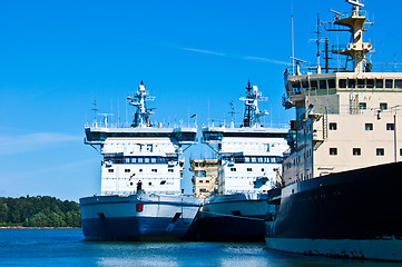 Image showing Icebreaker of Helsinki