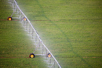 Image showing irrigating