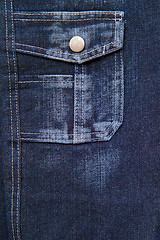 Image showing jeans pocket