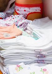 Image showing children's underwear in the store